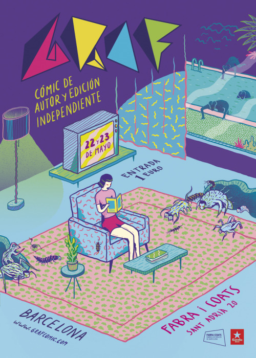 Cartel Graf Barcelona 2015