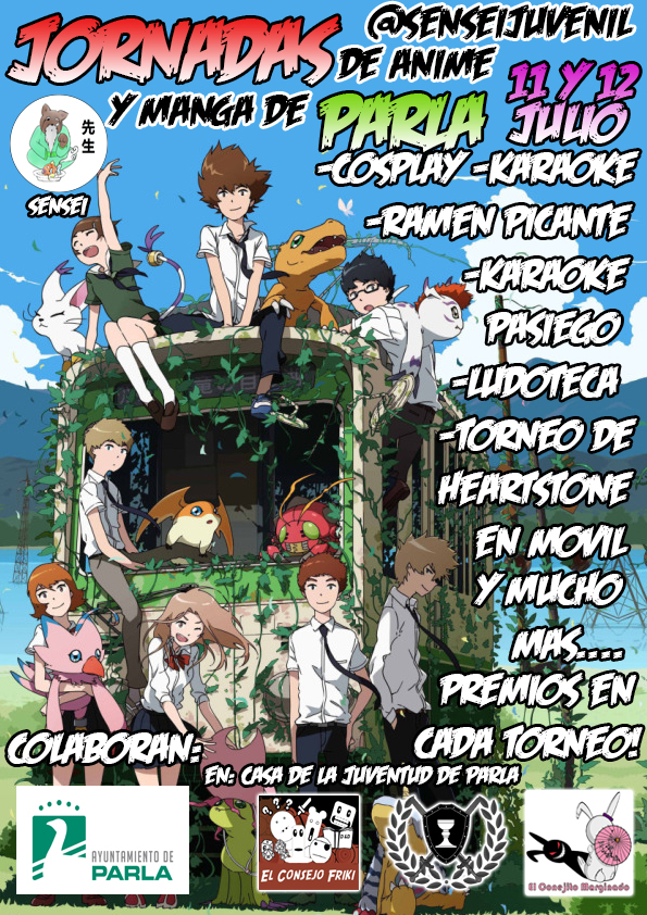 Jornadas de manga y anime. Asociación Sensei2015