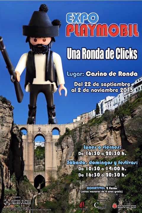 Cartel Expo Playmobil Ronda