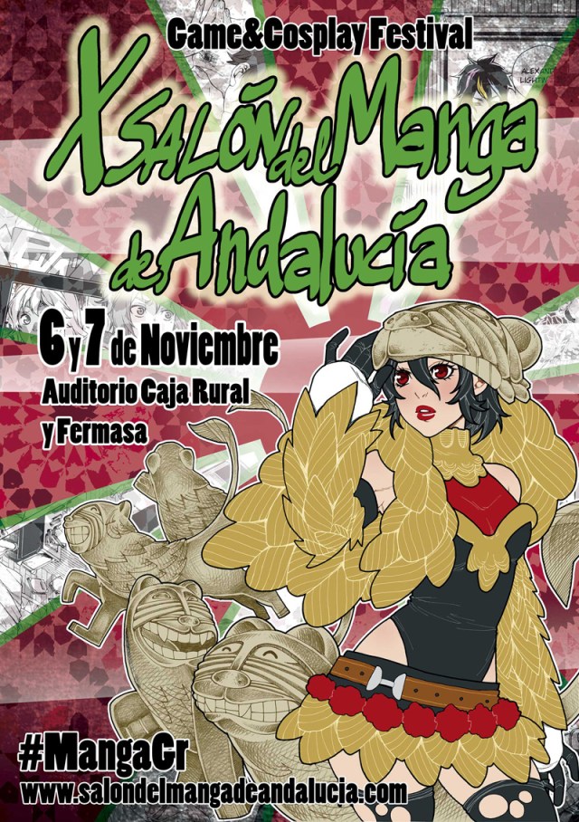 cartel X Salón del Manga de Andalucía