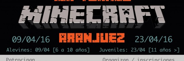 1ER TORNEO DE MINECRAFT ARANJUEZ