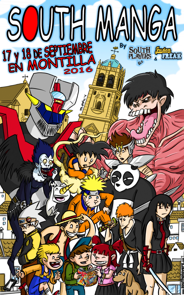 SOUTH MANGA 2016 Cartel