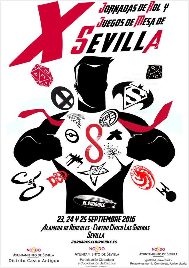 X Jornadas de Rol y Juegos de Mesa de Sevilla
